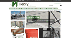 Desktop Screenshot of mobilier-henry.com